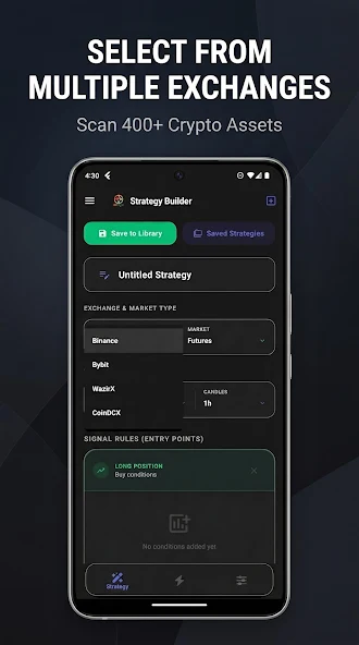 BitLogic App Mockup